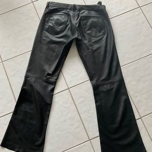 Leather pants